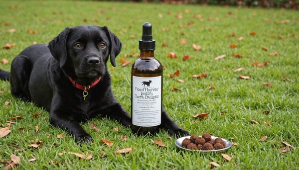 Vinaigre des 4 voleurs Truffe Délice : une solution antiparasitaire naturelle pour chiens et chats